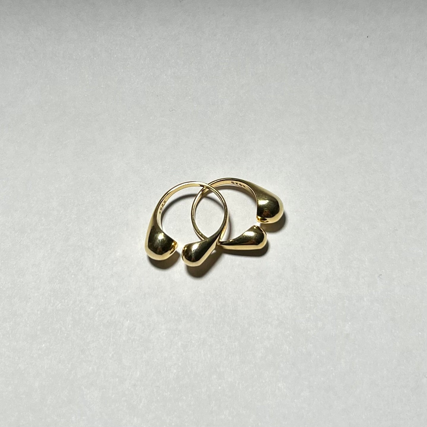 olan - gold vermeil ring