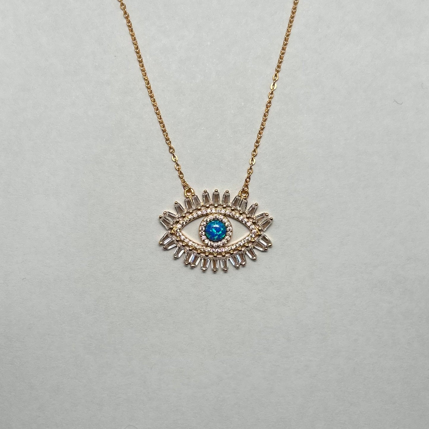 cave - evil eye necklace