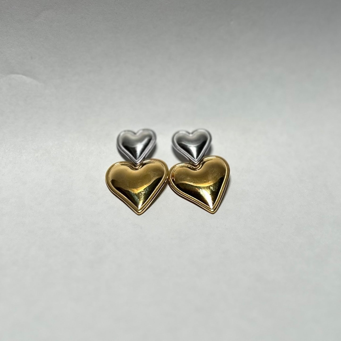 dile - mixed metal earrings