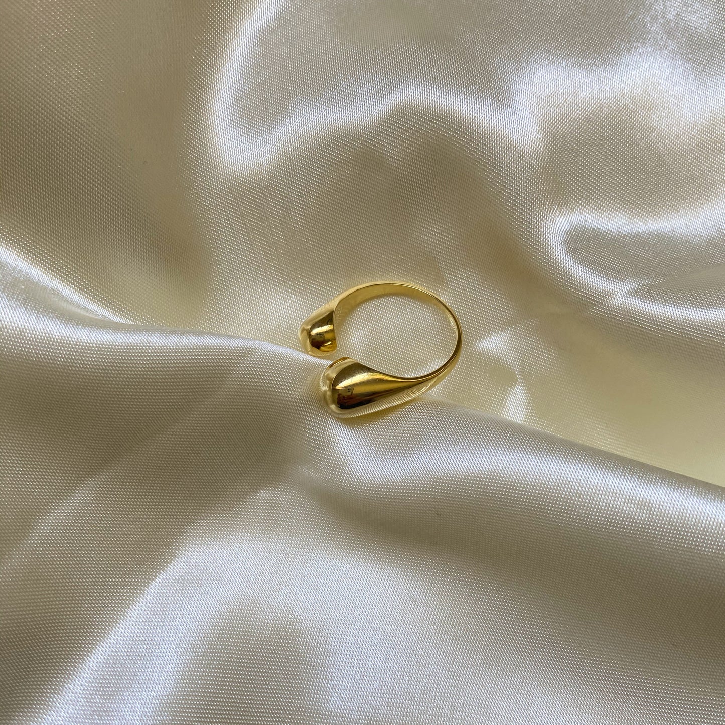 olan - gold vermeil ring