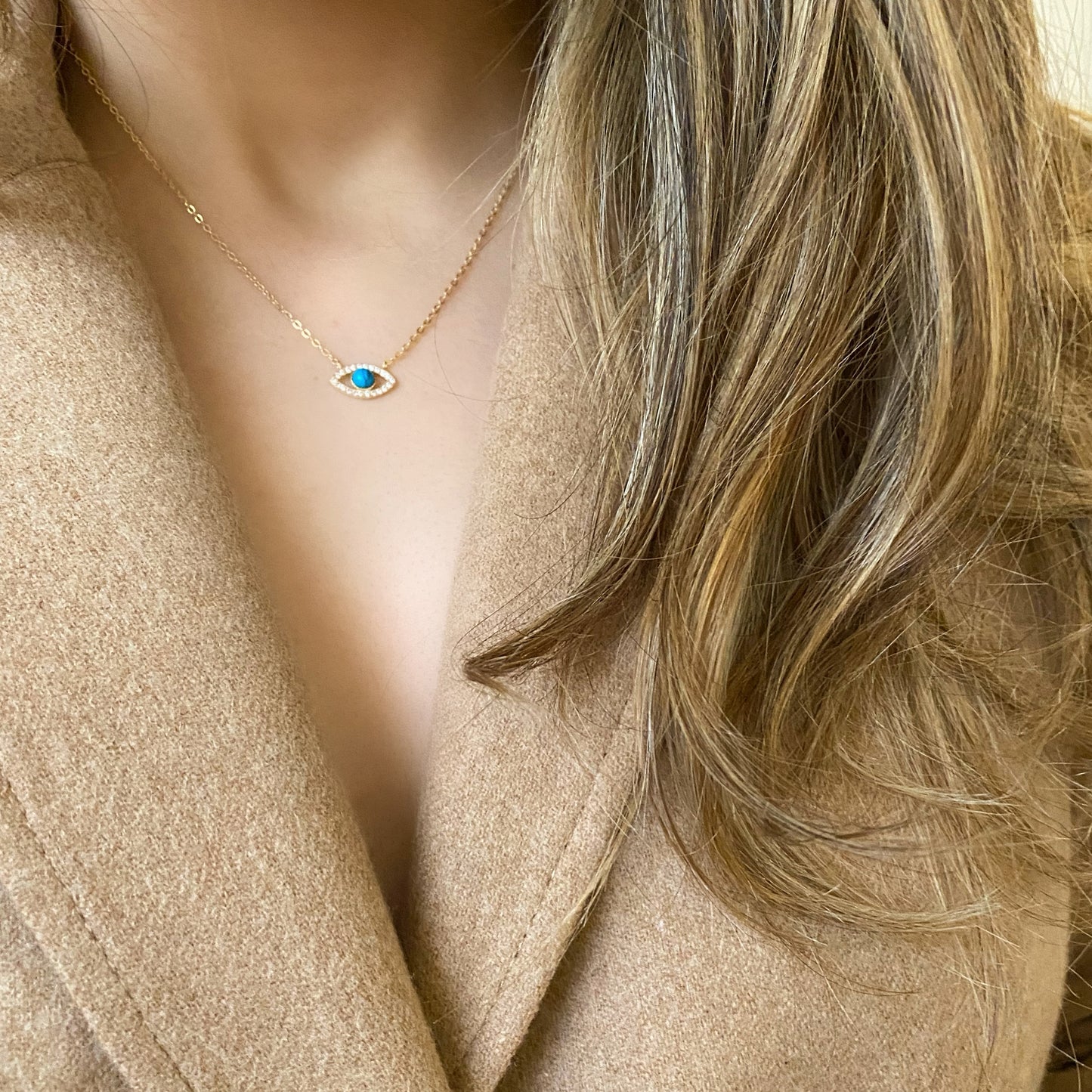 binahi - evil eye necklace